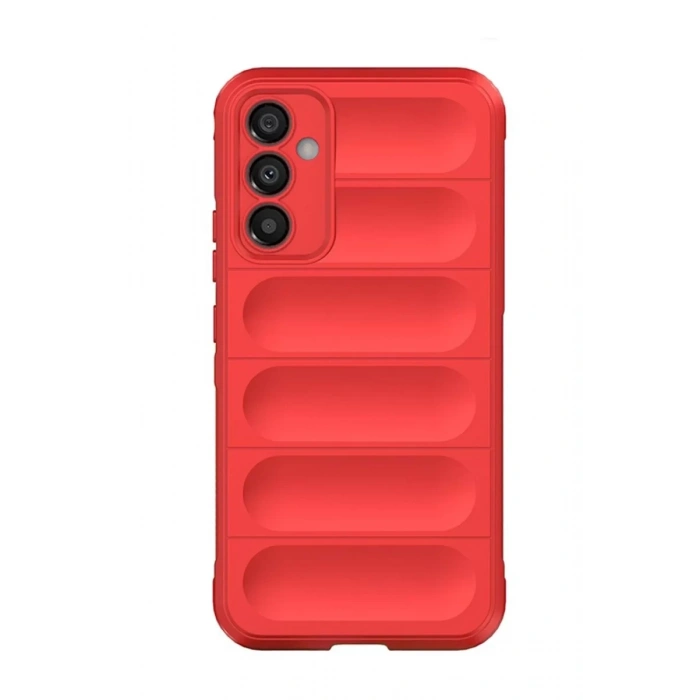 Samsung Galaxy A25 5G Kılıf Optimum Silikon - Kırmızı