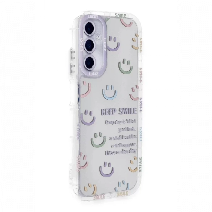 Samsung Galaxy A25 5G Kılıf Reflexion Desenli Kapak - Desen 2