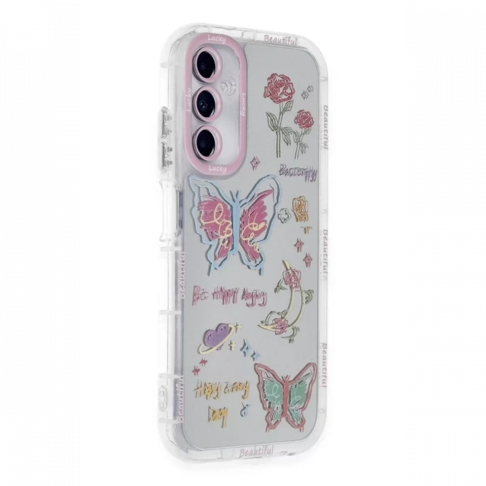 Samsung Galaxy A25 5G Kılıf Reflexion Desenli Kapak - Desen 8