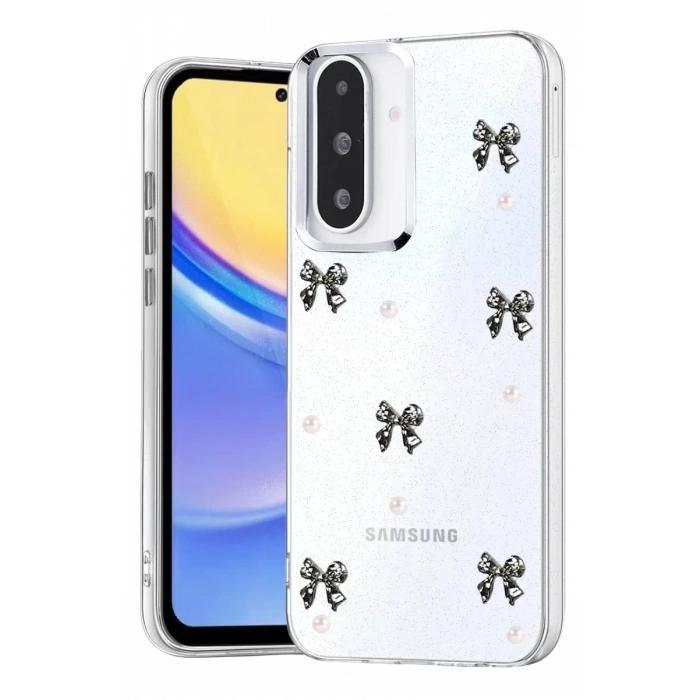 Samsung Galaxy A26 Fiyonk Desenli Kapak - Desen 8