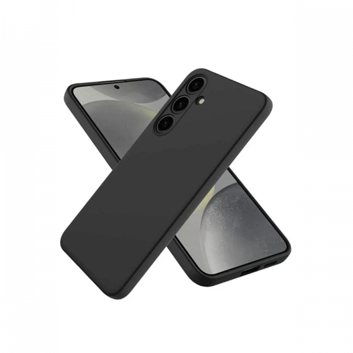 Samsung Galaxy A26 Kılıf Nano içi Kadife Silikon - Siyah