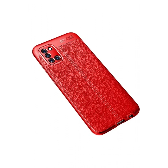 Samsung Galaxy A31 Kılıf Auto Focus Kapak - Kırmızı