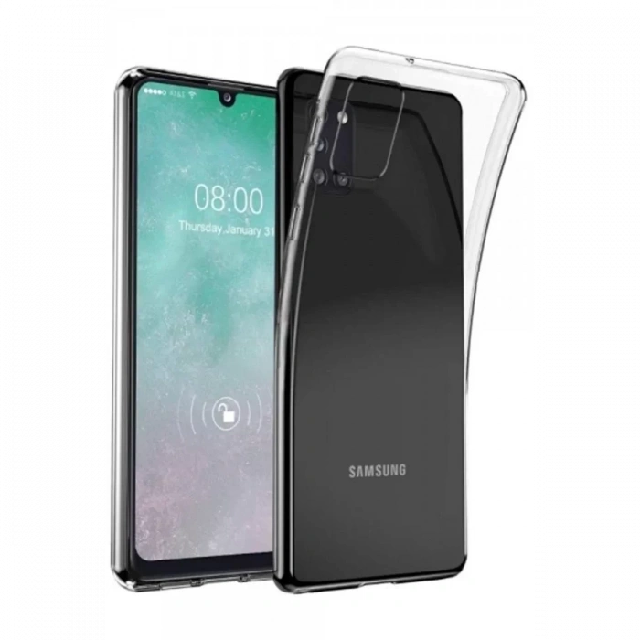 Samsung Galaxy A31 Kılıf Lüx Şeffaf Silikon