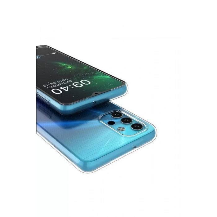Samsung Galaxy A32 5G Kılıf Lüx Şeffaf Silikon