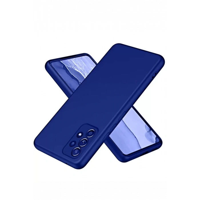Samsung Galaxy A32 Kılıf First Silikon - Lacivert