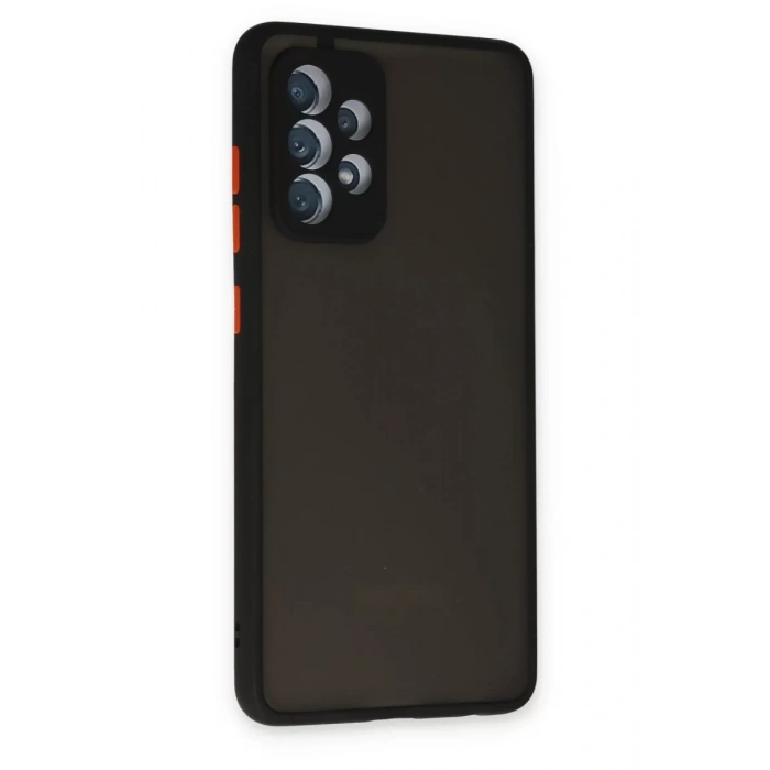 Samsung Galaxy A32 Kılıf Montreal Silikon Kapak - Siyah