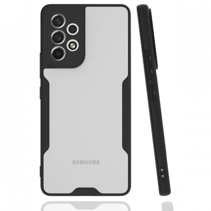 Samsung Galaxy A33 5G Kılıf Platin Silikon - Siyah