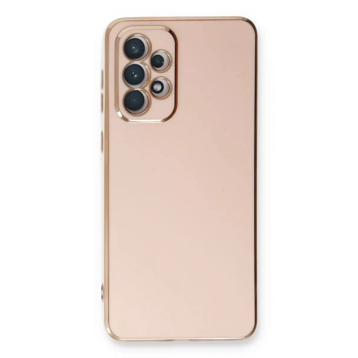 Samsung Galaxy A33 5G Kılıf Volet Silikon - Pembe