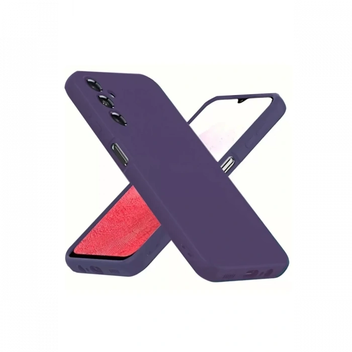 Samsung Galaxy A34 5G Kılıf First Silikon - Mor