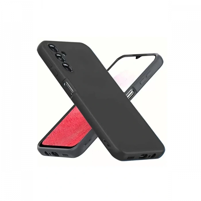 Samsung Galaxy A34 5G Kılıf First Silikon - Siyah