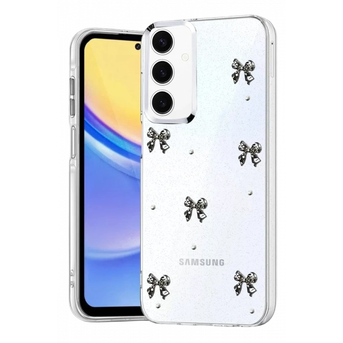 Samsung Galaxy A35 5G Fiyonk Desenli Kapak - Desen 5