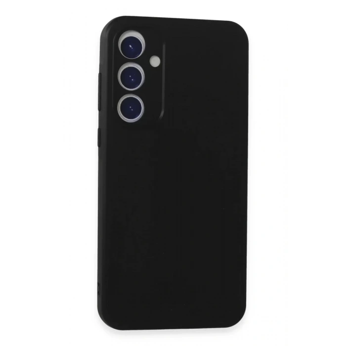 Samsung Galaxy A35 5G Kılıf First Silikon - Siyah