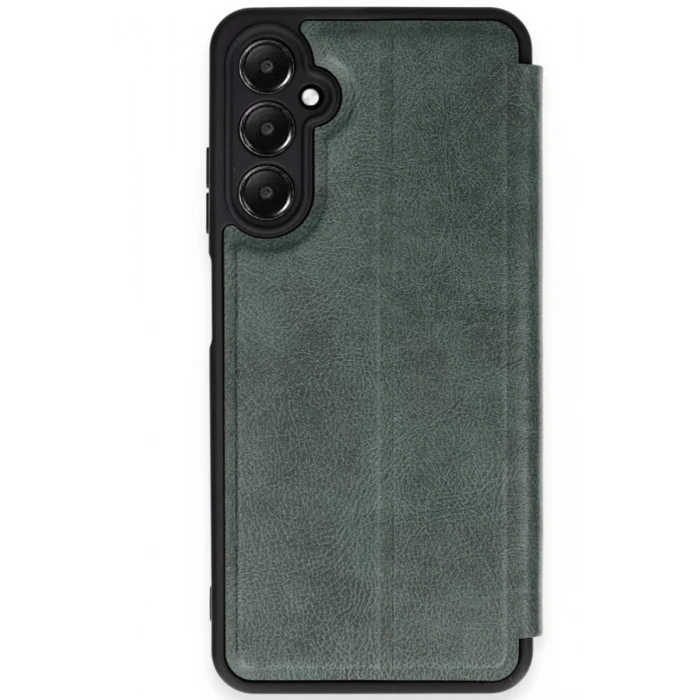 Samsung Galaxy A36 Kılıf Flip Cover - Koyu Yeşil