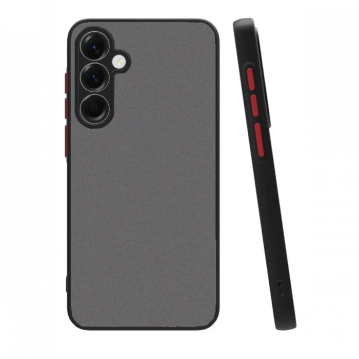 Samsung Galaxy A36 Kılıf Montreal Silikon Kapak - Siyah