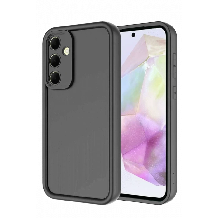 Samsung Galaxy A36 Kılıf Viera Silikon - Gri