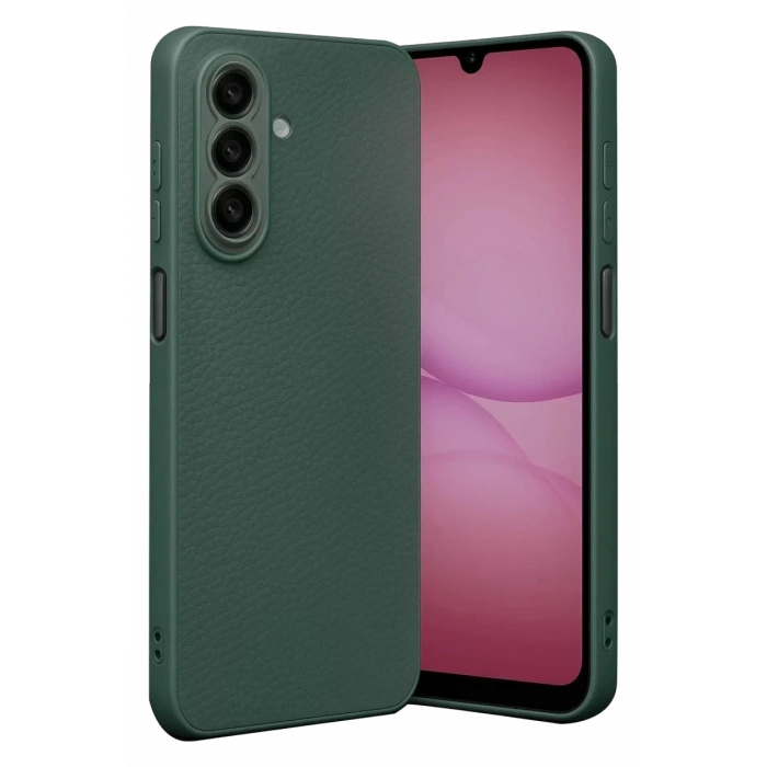 Samsung Galaxy A37 5G Thermax Silikon Kılıf - Koyu Yeşil