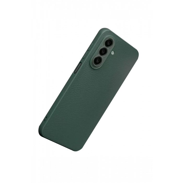 Samsung Galaxy A37 5G Thermax Silikon Kılıf - Koyu Yeşil