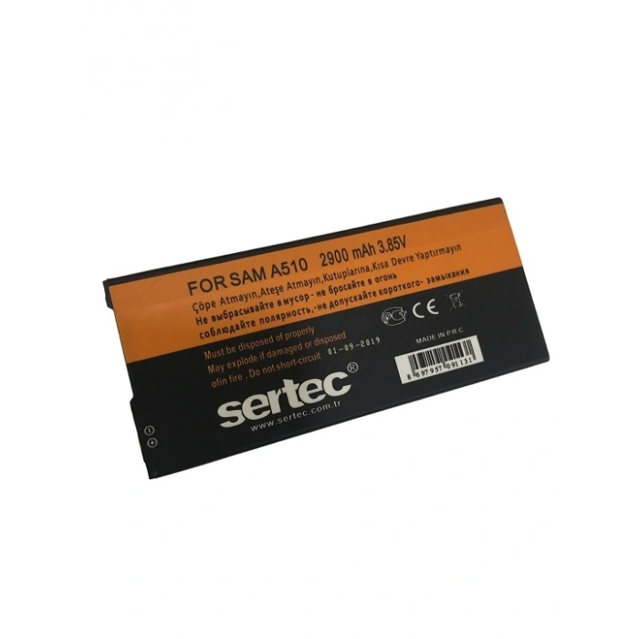 SERTEC - Samsung GALAXY A510 - A5 2016  Uyumlu Batarya
