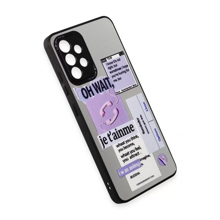 Samsung Galaxy A52 Kılıf Mirror Desenli Kapak - Mirror - 4