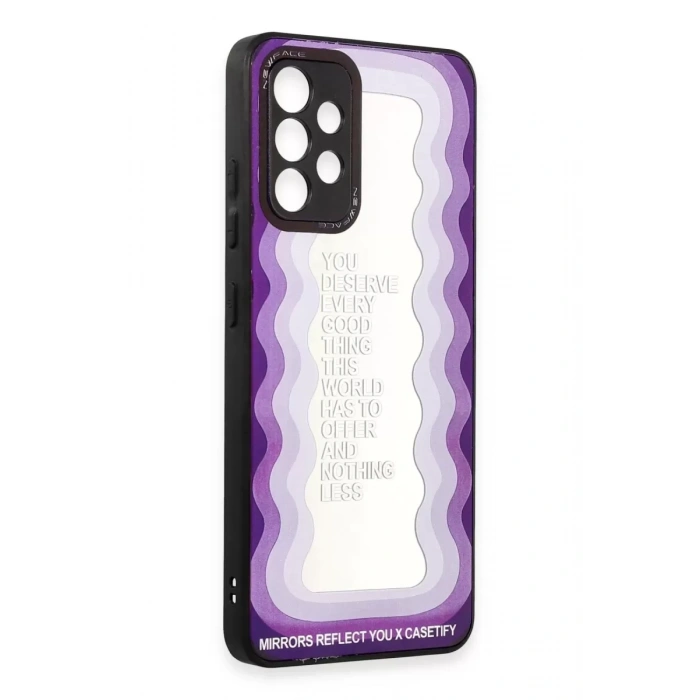 Samsung Galaxy A52 Kılıf Mirror Desenli Kapak - Mirror - 5