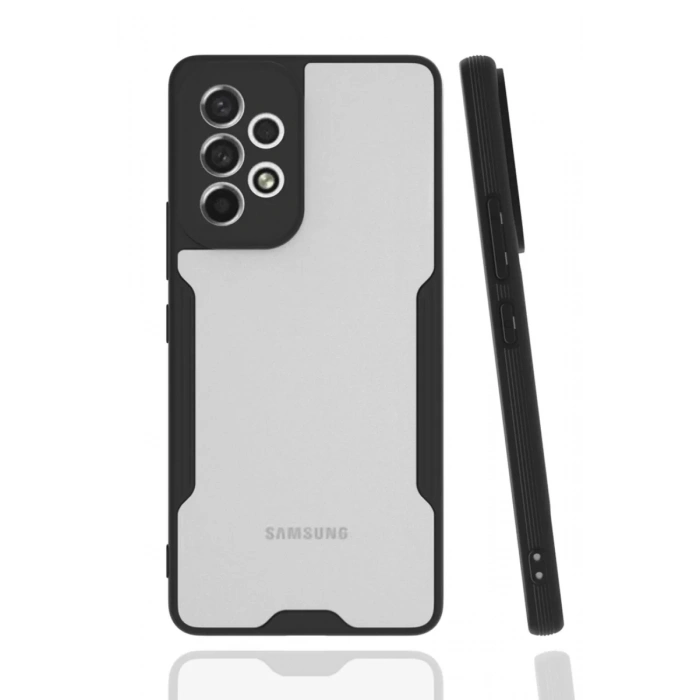 Samsung Galaxy A53 5G Kılıf Platin Silikon - Siyah