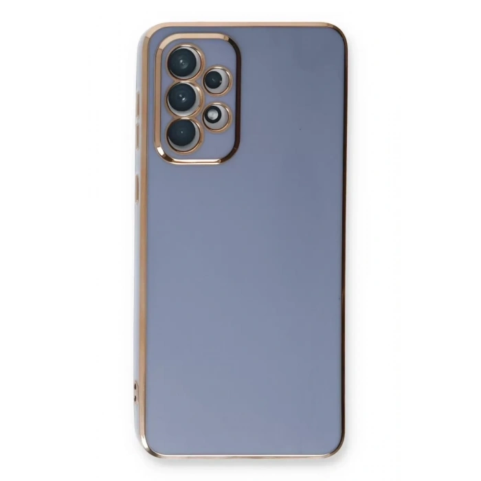 Samsung Galaxy A53 5G Kılıf Volet Silikon - Mavi