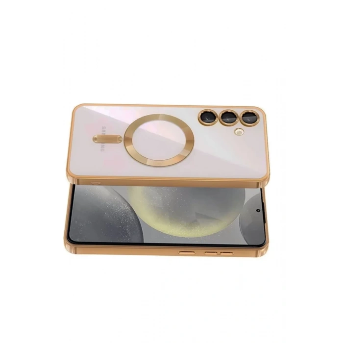 Samsung Galaxy A54 5G Kross Magneticsafe Kapak - Çöl Titanyum
