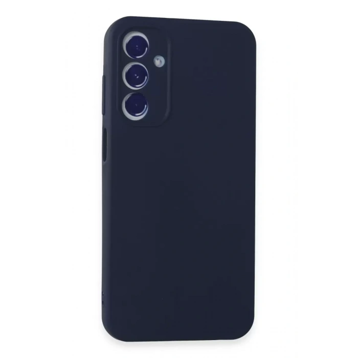 Samsung Galaxy A55 5G Kılıf First Silikon - Lacivert
