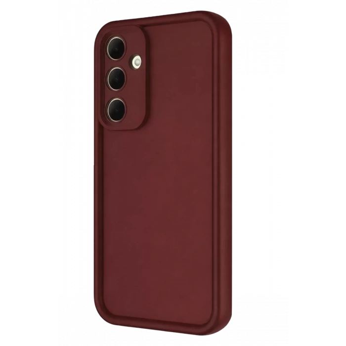Samsung Galaxy A56 Kılıf Viera Silikon - Bordo