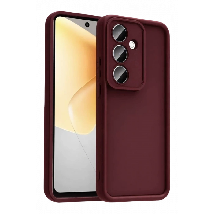Samsung Galaxy A57 5G Viera Silikon - Bordo