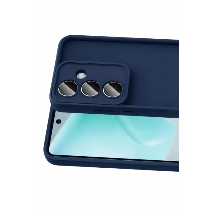 Samsung Galaxy A57 5G Viera Silikon - Lacivert
