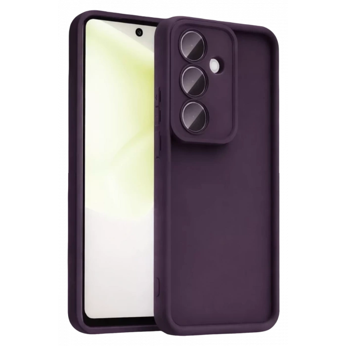 Samsung Galaxy A57 5G Viera Silikon - Mürdüm