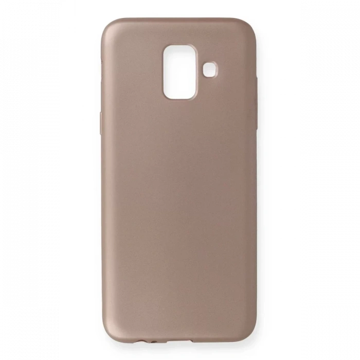 Samsung Galaxy A6 2018 Kılıf First Silikon - Rose Gold