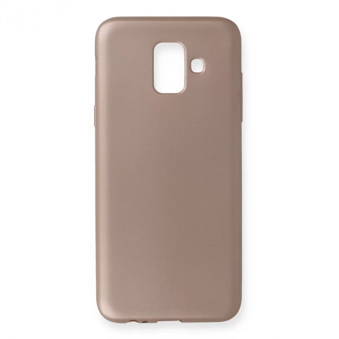 Samsung Galaxy A6 2018 Kılıf First Silikon - Rose Gold