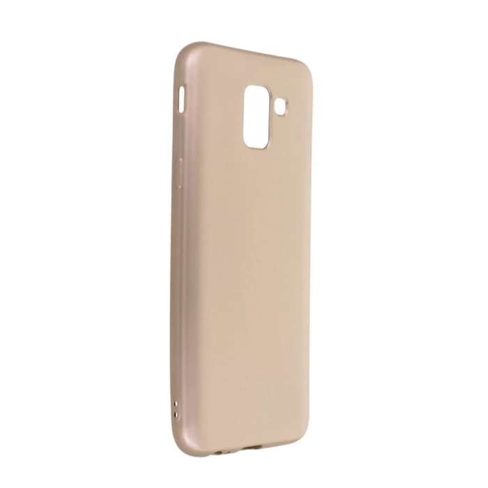 Samsung Galaxy J6 Kılıf First Silikon - Gold
