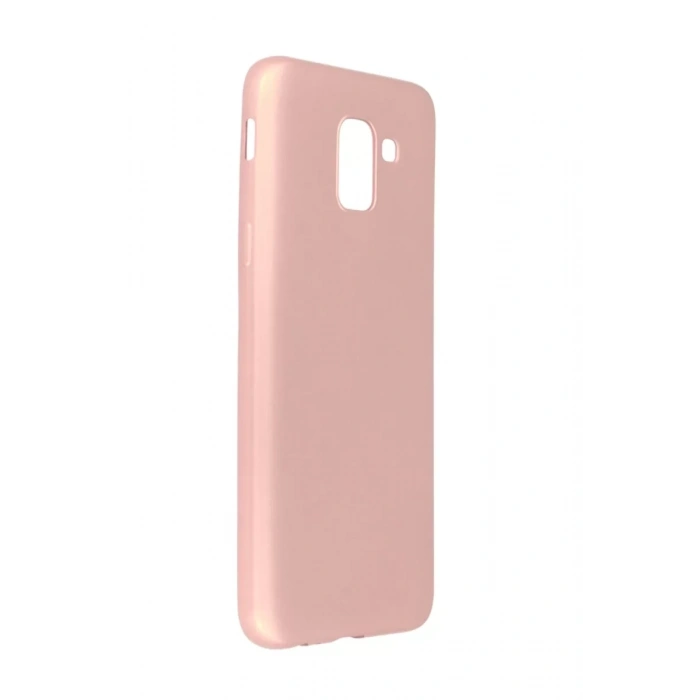 Samsung Galaxy J6 Kılıf First Silikon - Rose Gold