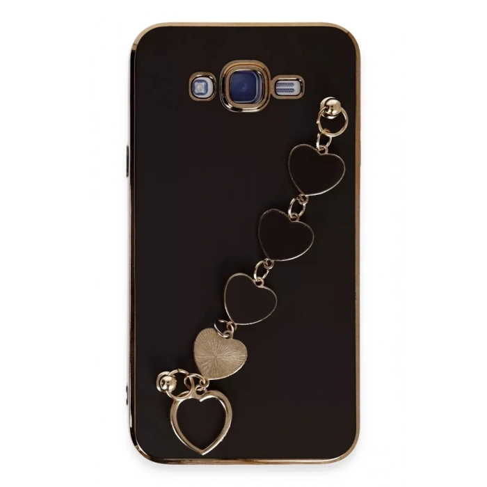 Samsung Galaxy J7 Kılıf Esila Silikon - Siyah