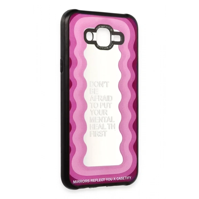 Samsung Galaxy J7 Kılıf Mirror Desenli Kapak - Mirror - 11