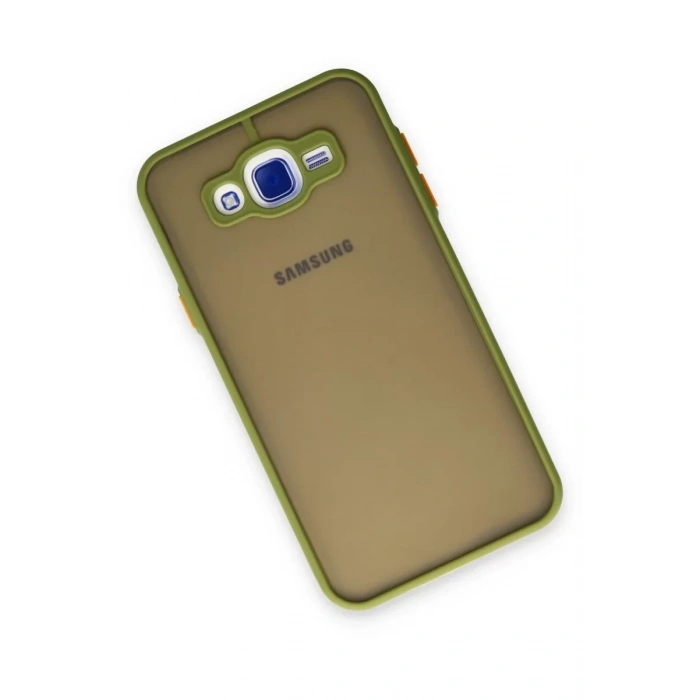 Samsung Galaxy J7 Kılıf Montreal Silikon Kapak - Açık Yeşil