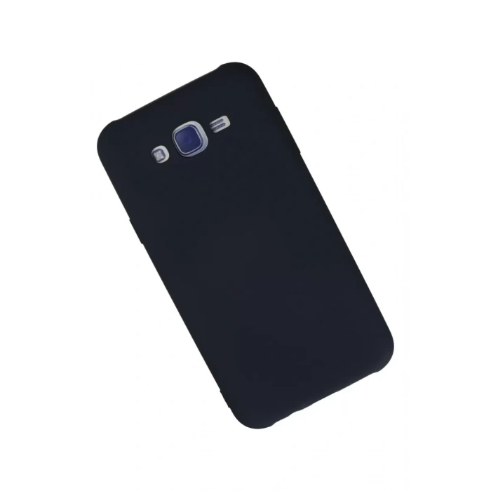Samsung Galaxy J7 Kılıf Nano içi Kadife Silikon - Lacivert
