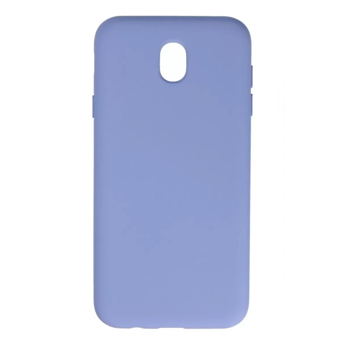 Samsung Galaxy J7 Pro / J730 Kılıf Nano içi Kadife Silikon - Lila