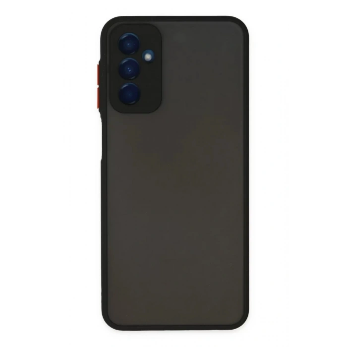 Samsung Galaxy M13 Kılıf Montreal Silikon Kapak - Siyah