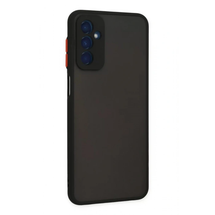 Samsung Galaxy M13 Kılıf Montreal Silikon Kapak - Siyah
