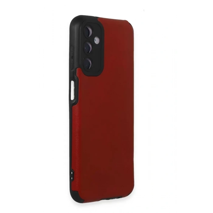 Samsung Galaxy M14 5G Kılıf Loop Deri Silikon - Kırmızı