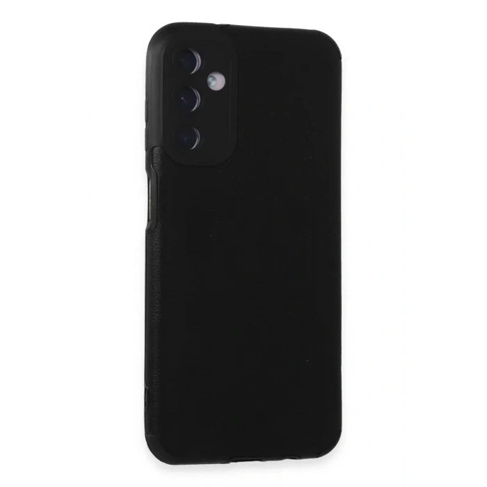Samsung Galaxy M14 5G Kılıf Loop Deri Silikon - Siyah