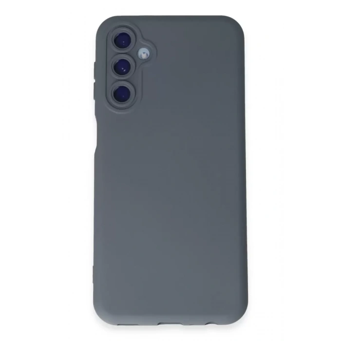 Samsung Galaxy M14 5G Kılıf Nano içi Kadife Silikon - Gri