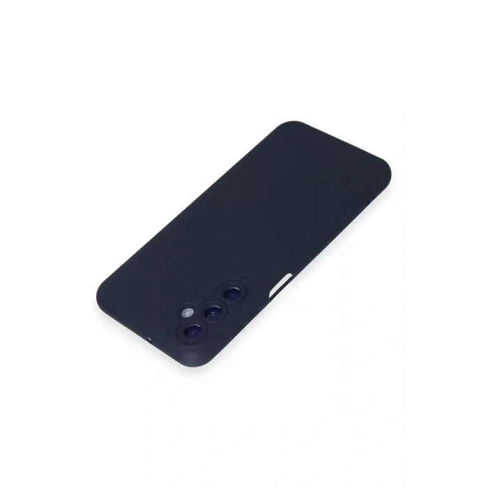 Samsung Galaxy M14 5G Kılıf Nano içi Kadife Silikon - Lacivert