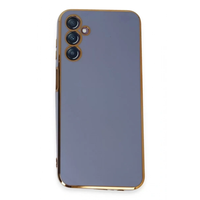Samsung Galaxy M14 5G Kılıf Volet Silikon - Mavi