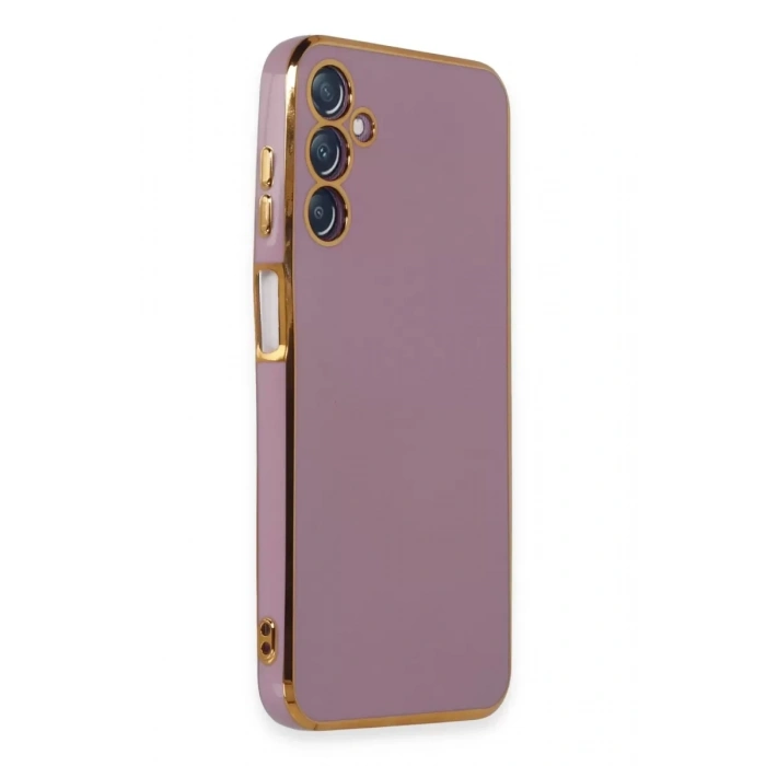 Samsung Galaxy M14 5G Kılıf Volet Silikon - Mor