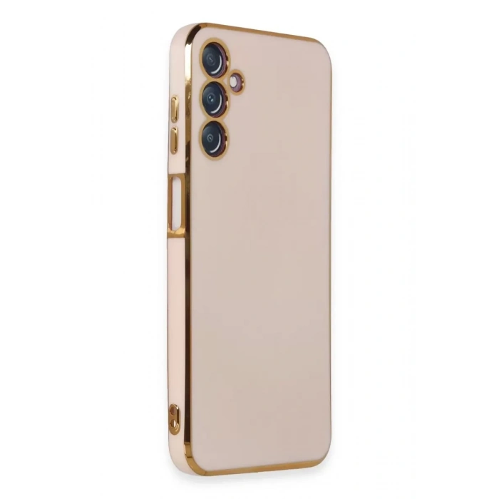Samsung Galaxy M14 5G Kılıf Volet Silikon - Pembe